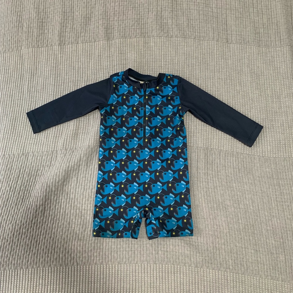 Sandy Feet Australia - Toddler Sunsuit - Blue - 1